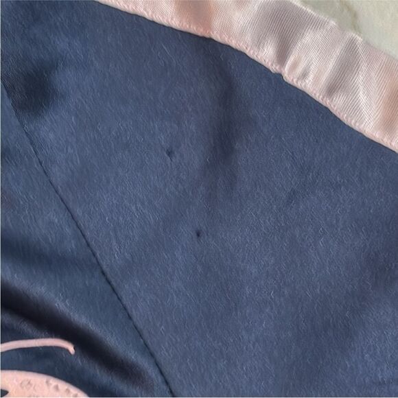 Colorful Planet | Navy Blue Girls Satin Butterfly Reversible Lined Bomber 6/6X - Picture 15 of 15